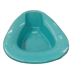 GMAX Stackable Bedpan Turquoise 2 Quart / 1893 mL, 1/EA