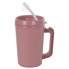 GMAX Drinking Mug GMAX Industries 22 oz. Mauve Plastic Reusable, 1/EA