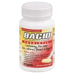Medi-Tech International Probiotic Dietary Supplement Bacid&reg; 50 per Bottle Caplet