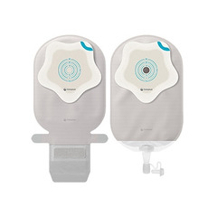 Coloplast Ostomy Pouch SenSura Mio Kids One-Piece System Mini Length 0 to 35 mm Stoma Drainable Star Shaped, Trim to Fit, 10/BX