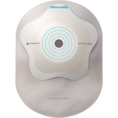 Coloplast Ostomy Pouch SenSura Mio Concave One-Piece System 1-3/8 Inch Stoma Closed End Concave, Pre-Cut, 10 EA/BX