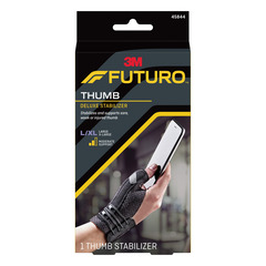 3M Thumb Stabilizer 3M™ Futuro™ Deluxe Adult Large / X-Large Lacing System Left or Right Hand Black, 1/EA