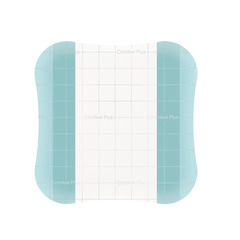 Coloplast Hydrocolloid Dressing Comfeel&reg; Plus Transparent 6 X 6 Inch Square Sterile, 5/BX