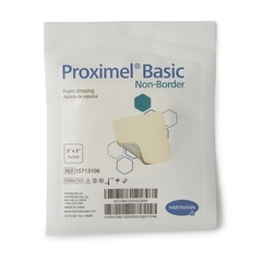 MON1127196BX - Hartmann - Silicone Foam Dressing Proximel 2 X 2 Inch Square Without Border Sterile, 10/BX