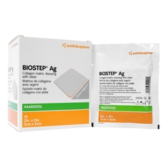 Smith & Nephew Collagen Dressing with Silver Biostep AG 2 X 2 Inch Square Sterile, 1/ EA