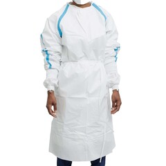Contec Chemotherapy Procedure Gown Contec&reg; CritiGear™ 6X-Large / 7X-Large White NonSterile ASTM D6978-05 Disposable, 10/BG