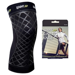 Brown Medical Knee Sleeve Spark Kinetic Knee Large Slip-On 16 to 18 Inch Knee Circumference Knee, 1/EA