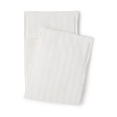 MON1135809BG - Contec - Cleanroom Wet / Dry Mop Pad Contec MicroCinch White Microfiber Disposable, 8/BG