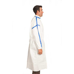 Truecare Cleanroom Gown x-Large White Sterile Disposable, 50 EA/CT