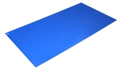 Connecticut Clean Room Adhesive Floor Mat Poly Tack 24 X 45 Inch Blue Polyethylene Film