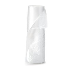 McKesson Trash Bag 10 gal. Clear HDPE 5 Mic. 24 X 24 Inch Star Seal Bottom Coreless Roll, 1000/CS