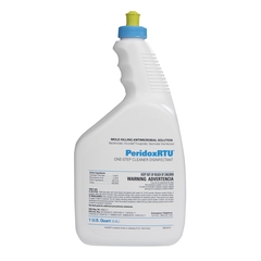 Connecticut Clean Room PeridoxRTU Sporicidal Surface Disinfectant Cleaner Peroxide Based Manual Pour Liquid 32 oz. Bottle Vinegar Scent Sterile, 6/CS