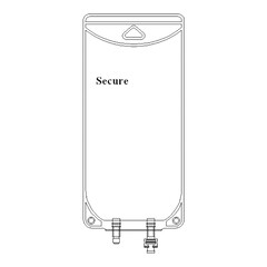 The Metrix Company EVA Empty Bag Secure&reg; 250 mL, 50/CS