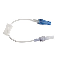 McKesson IV Extension Set Needle-Free Port Small Bore 7 Inch Tubing Without Filter Sterile