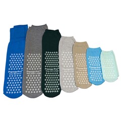S2S Global Slipper Socks PremierPro™ Unisex Adult X-Large Single Tread Single Patient Use Gray, 48/CS