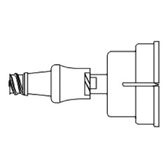 McKesson Vial Adapter Clave 20mm, 50/CS