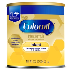 MON1141852EA - Mead Johnson Nutrition - Enfamil® Infant Formula, 12.5 oz. Can, Powder, Iron