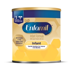 MON1143059CS - Mead Johnson - Infant Formula Enfamil® 21.1 oz. Can Powder, 4/CS