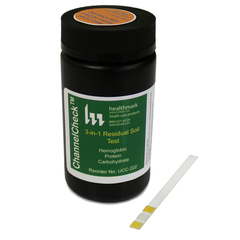 Healthmark Instrument Cleaning Verification Kit ChannelCheck™ Checks for Blood, Protein, Carbohydrates
