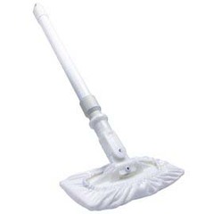 Texwipe Cleanroom Wet Mop Kit Texwipe Mini AlphaMop Isolator White Thermoplastic / Fiberglass / Polyester NonSterile, 1/CS