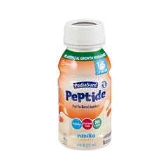 Abbott Nutrition PediaSure Peptide 1.5 Cal Vanilla, 8 oz. Bottle, 24EA/CS