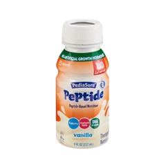 Abbott Nutrition PediaSure Peptide 1.0 Cal Pediatric Oral Supplement, Vanilla, 8 oz. Bottle