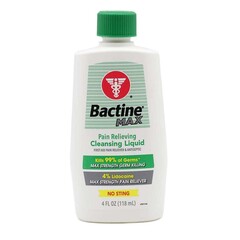 Emerson Healthcare Pain Relieving Antiseptic Bactine&reg; MAX Topical Liquid 4 oz. Bottle, 1/EA