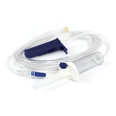 Truecare Biomedical Primary IV Administration Set TrueCare 20 Drops / mL Drip Rate 92 Inch Tubing 1 Port, 50/BX