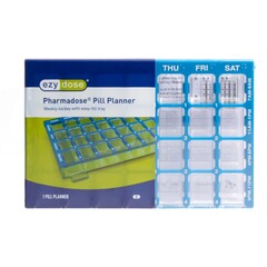 Apothecary Products Pill Organizer Pharmadose&reg; Locking Pill Planner Small 7 Day 4 Dose
