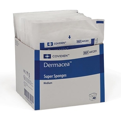 Cardinal Health Super Sponge Dermacea 100% Cotton, 480 EA/CS