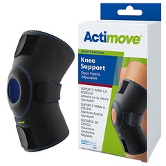 BSN Medical Knee Support Actimove&reg; Sports Edition One Size Fits Most Pull-On / Hook and Loop Strap Closure 11-1/2 to 16-1/8 Inch Knee Circumference Left or Right Knee, 1/EA