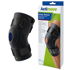 BSN Medical Knee Brace Actimove&reg; Sports Edition Medium Pull-On / D-Ring / Hook and Loop Strap Closure 16 to 18 Inch Thigh Circumference Left or Right Knee, 1/EA