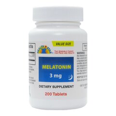McKesson Natural Sleep Aid 200 per Box Tablet 3 mg Strength, 12/CS