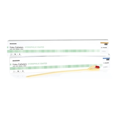 McKesson Foley Catheter 2-Way Coude Tip 5 cc Balloon 18 Fr. Latex, 10/BX