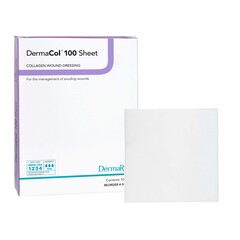 Dermarite Collagen Dressing DermaCol 100 2 X 2 Inch Square Sterile