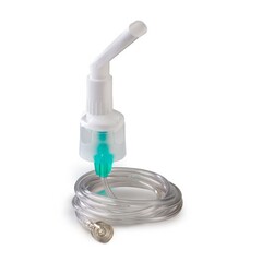 Monaghan Medical MC300™ Handheld Nebulizer Kit Small Volume Medication Cup Adult / Pediatric Aerosol Mask / Mouthpiece Delivery