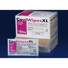 MON496463CS - Metrex Research - CaviWipes™ Surface Disinfectant, 50 EA/BX, 6BX/CS