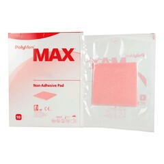Ferris Mfg Foam Dressing PolyMem&reg; Max&reg; 3 X 3 Inch Without Border Film Backing Nonadhesive Square Sterile, 1/EA