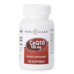 Geri-Care Dietary Supplement Coenzyme Q-10 100 mg Strength Softgel 30 per Bottle