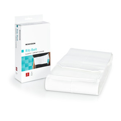 McKesson Rib Belt One Size Fits Most Contact Closure 28 to 50 Inch Waist Circumference 6 Inch Height Adult, 1/EA