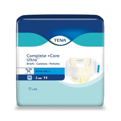 MON1160265BG - Essity - Unisex Adult Incontinence Brief TENA Complete + Care Ultra x-Large Disposable Moderate Absorbency, 24 EA/BG