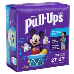 Kimberly Clark Professional Male Toddler Training Pants Pull-Ups Learning Designs for Boys Size 2T to 3T Disposable Moderate Absorbency, 92/CS