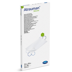 Hartmann Wound Contact Layer Dressing Atrauman Silicone 4 X 8 Inch Sterile