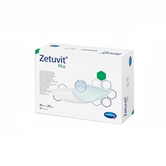 Hartmann Superabsorbent Dressing Zetuvit Plus Cellulose Fluff / Nonwoven 6 x 8