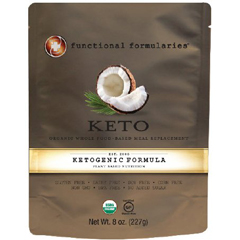 MON1161351CS - Functional Formularies - Keto Peptide® Tube Feeding Formula, Organic Food Flavor, 8 oz. Pouch