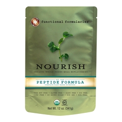 Functional Formularies Nourish&reg; Pediatric Peptide Formula, Organic Food Flavor, 12 oz. Pouch