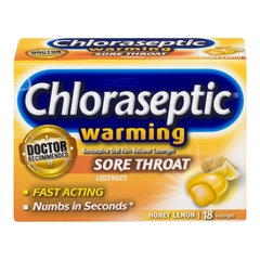 Medtech Laboratories Sore Throat Relief Chloraseptic&reg; Lozenge 18 per Box