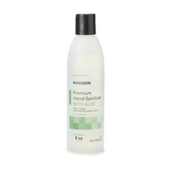 McKesson Hand Sanitizer with Aloe Premium 8 oz. Ethyl Alcohol Gel Bottle, 1/EA