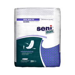 MON1163874CS - TZMO - Incontinence Liner Seni Man 15.7 Length Heavy Absorbency One Size Fits Most Adult Male Disposable, 160 EA/CS