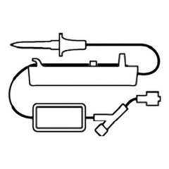 Smiths Medical IV Pump Set CADD&reg; High Volume Pump 1 Port 125 to 250 mL / Hr Drip Rate 0.2 Micron Filter 118 Inch Tubing Solution, 1/EA